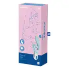Вибратор-кролик Satisfyer Touch Me Blue, двойной отросток, 3 мощных мотора photo 7