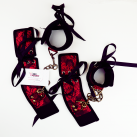 Винтажный БДСМ комплект наручники + поножи  photo 9