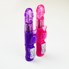 Вибратор кролик с функцией ротации, 23,5смХ3,2см photo 1