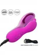 CalExotics DazzLED Radiance - вибратор кролик с LED подсветкой, 12,75х3,25 см photo 4