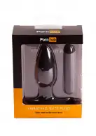 Pornhub Vibrating Butt Plug - анальная пробка с вибрацией, 14,5х3,5 см photo 6