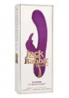 CalExotic Jack Rabbit Signature Silicone Thumping Rabbit -вибратор кролик, 10,25х3,25 см photo 8